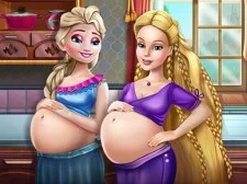 Prințese fericite BFF -uri însărcinate